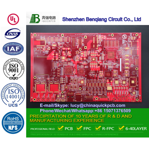 China High Quality Lead Free Hal PCB Board Manufacturer with GJB9001 and ROHS Certification